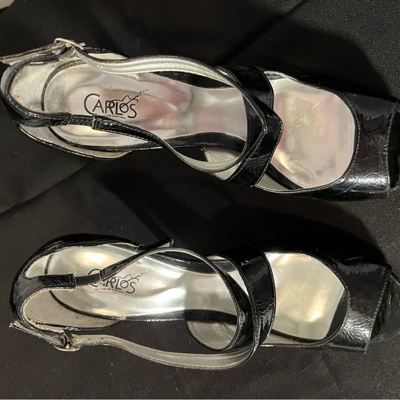 Carlos black sandals size 11 - Picture 2 of 15